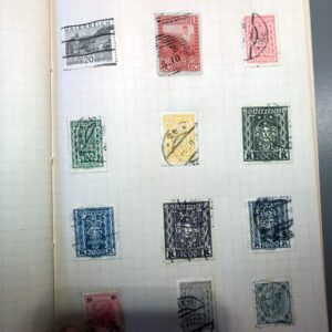 Alte Briefmarken Europa ca. 1910