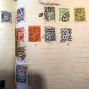 Alte Briefmarken Europa ca 1910 Buch 2