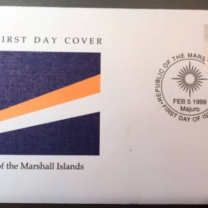 Marshall Islands Ersttagsbrief Gestempelt National Flag of the Marshall Islands 1999