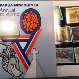 Papua Neu Guinea Briefmarken Jahrespaket 1982
