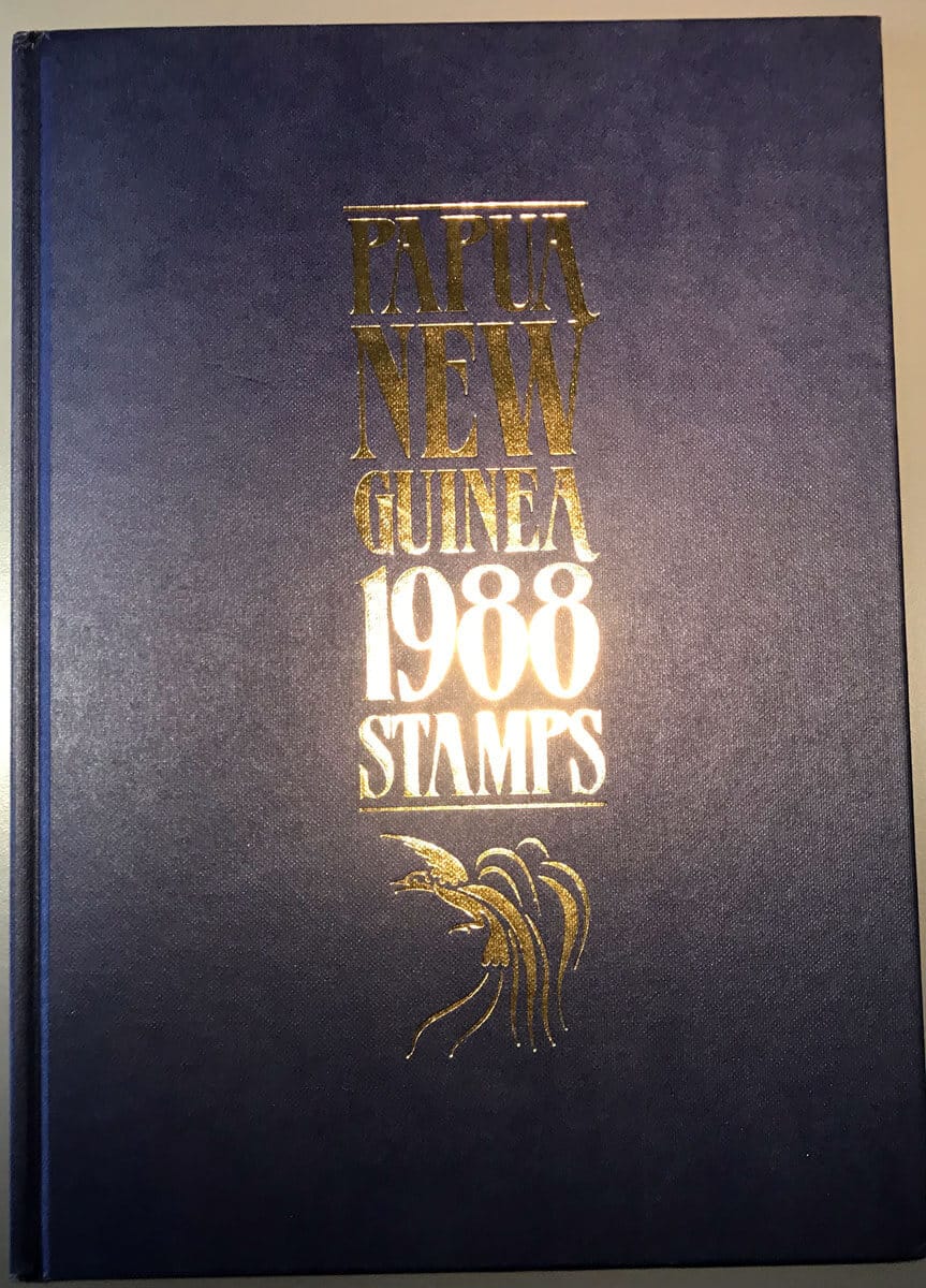 Papua Neu Guinea Briefmarken Jahrbuch 1988