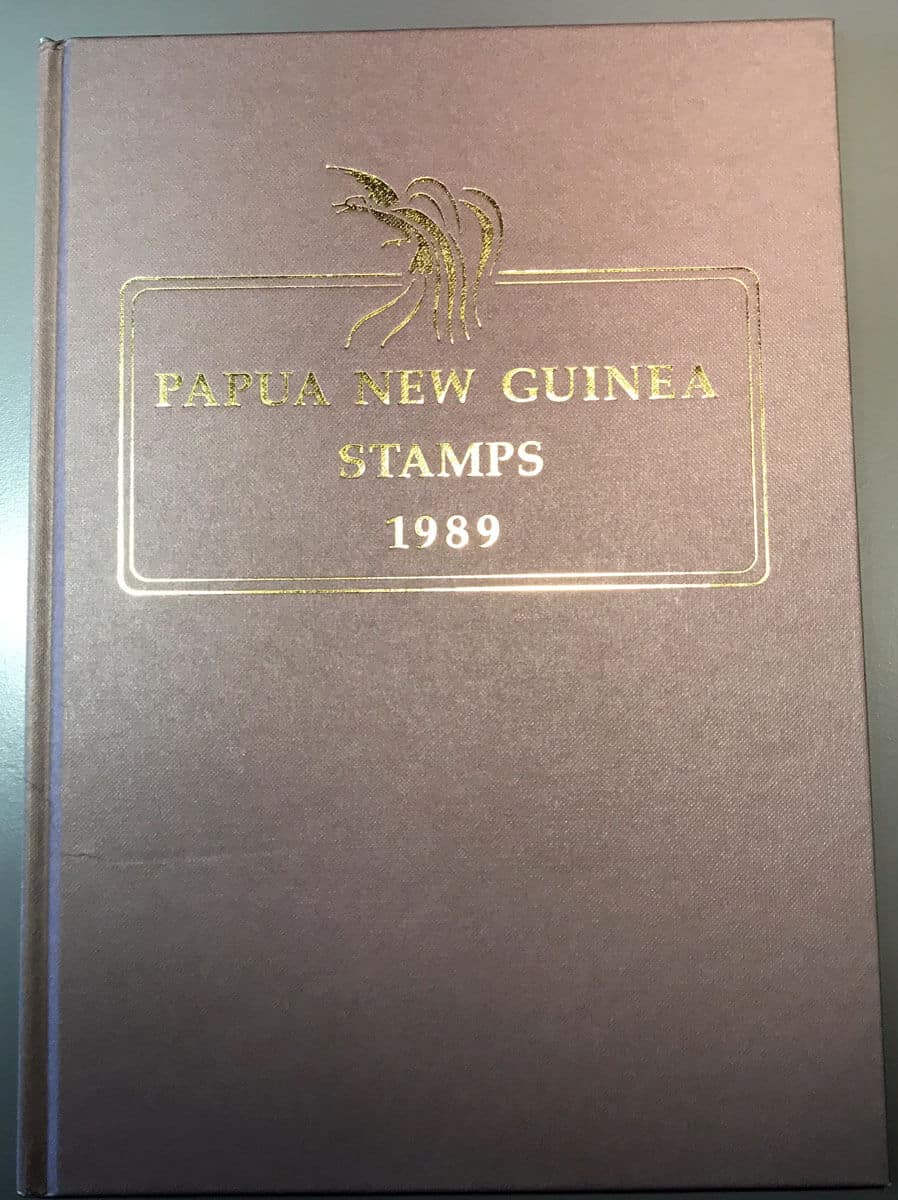Papua Neu Guinea Briefmarken Jahrbuch 1989